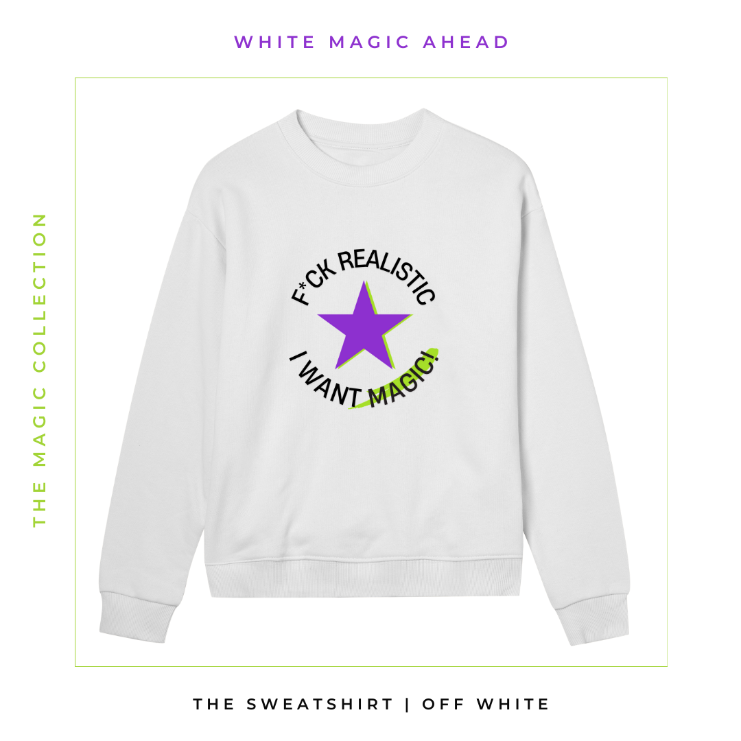 The Magic Collection | Womens Regular Sweatshirt | white/grey